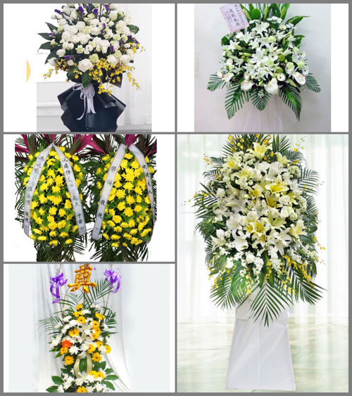 福建宁德寿宁县清源乡白事花篮预定
